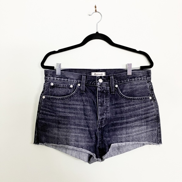 Madewell relaxed denim shorts button fly 100% cotton size 29 - Picture 2 of 11